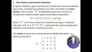 Introduction to Energy and Momentum in Special Relativity [upl. by Analra685]