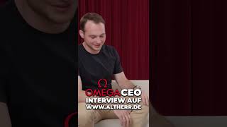 Exklusives Interview mit OMEGACEO Raynald Aeschlimann [upl. by Mikiso693]