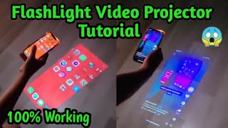 Mobile FlashLight Projector🔥How to do👍🏼 shorts [upl. by Lletnuahs]