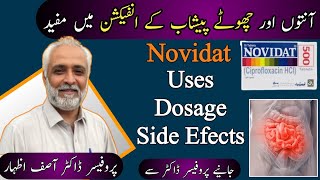 Novidat 500mg tablet uses in urdu  Ciprofloxacin Tablet 500 mg 250mg Uses In Urdu  Ciprofloxacin [upl. by Marji]