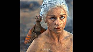 Daenerys is Real Dragon 😱🐉 Unburnt 🔥 shorts gameofthrones [upl. by Ttergram]