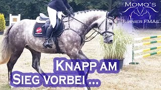 1 TURNIER für PRIDE  Springen amp Dressur mit 2 Schimmeln  Momos Turnier FMA 15 [upl. by Ashlie471]