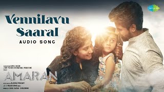 Vennilavu Saaral  Audio Song  Amaran  Sivakarthikeyan Sai Pallavi  GV Prakash  Rajkumar [upl. by Nojad]