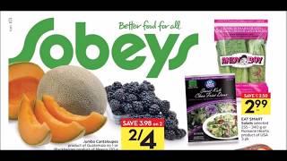 Sobeys weekly Flyer February 15 to 21 2018 [upl. by Xed]