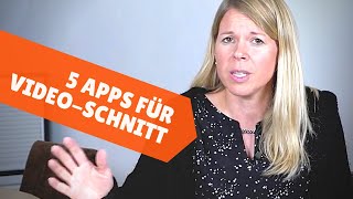 5 VIDEOSCHNITTAPPS für Android und iPhone im Vergleich [upl. by Oiuqise]