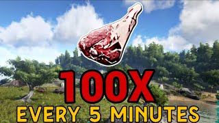 Do this and Get 100x PRIME MEAT Every 5 Minutes 💀 ark arkmobile [upl. by Brighton]