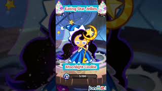 Moonlight Cookie Voice Eating Star Jellies Level Up English ASMR  Cookie Run Kingdom [upl. by Egerton]