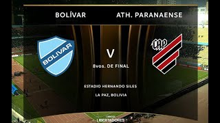 Bolivar Vs Paranaense 31 Octavos de Final Ida  Libertadores 2023  Transmisión completa [upl. by Marcy]