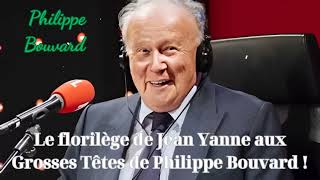 Le florilège de Jean Yanne aux Grosses Têtes de Philippe Bouvard Philippe Bouvard [upl. by Vogele]