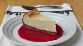 Food Wishes Recipes  New York Style Cheesecake Recipe  Sunshine Cheesecake Recipe [upl. by Annavaig]