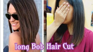 Long Bob Haircut  Shahidas Salon [upl. by Arriec]