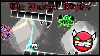 The Dnieper Rapids Layout Preview 1 By Me Viking Themed Demon Geometry Dash 22 [upl. by Racklin499]