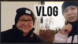 babcia została żółwiem ninja 🤭 pierwszy śnieg  pierścionki DIY  czas z rodziną  Vlog [upl. by Lelah]