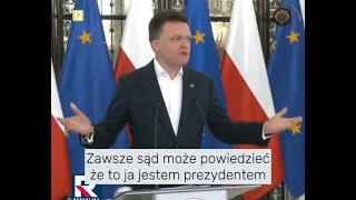 Szymon Hołownia siłowo na prezydenta Polski [upl. by Neenad44]