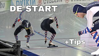 SCHAATSEN  DE START 2 Wedstrijd  Tips [upl. by Tuhn998]