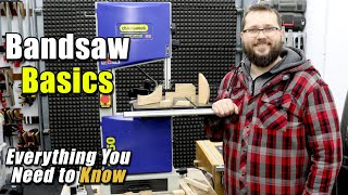 Bandsaw Basics I Bandsaw For Beginners [upl. by Ylrehs]