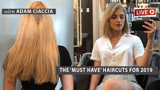 How to Restyle Hair Long to Short  The MUST HAVE Haircuts of 2019  EPISODE 4 [upl. by Ramedlav]