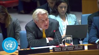 Middle East Trauma and grief is immeasurable  Special Coordinator Briefing  United Nations [upl. by Bender]