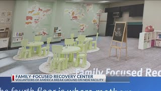 Volunteers of America breaks ground on familyfocused recovery center [upl. by Ayanahs]