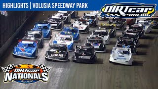 DIRTcar Late Models Volusia Speedway Park February 15 2022  HIGHLIGHTS [upl. by Aiuqram776]