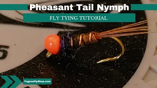 Pheasant Tail Nymph  Fly Tying Tutorial [upl. by Maxie990]