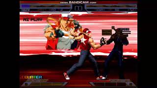 KOF MUGEN  Ifrit Nao V2 CPU VS Terry Bogard MF 96 REAL PLAY  Legend showtime [upl. by Sabu12]