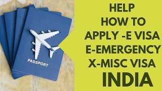 How To Apply eEmergency XMisc Visa [upl. by Witcher]