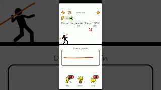 draw 2 beat game level 20 throw the javelin target 50 m mast video viralvideo gaming subscribe [upl. by Countess]