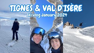 A week skiing in TIGNES amp VAL D’ISÈRE in the French alps 4k Go Pro Hero 11  France 2024 [upl. by Hattie160]