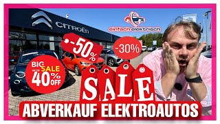 Schnäppchenjäger aufgepasst ❗️ Abverkauf Elektroautos 2024 [upl. by Kenrick]