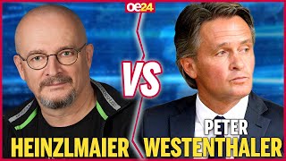 FELLNER LIVE Bernhard Heinzlmaier vs Peter Westenthaler [upl. by Saxe]