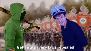 AnarchoCommunism vs Fascism The Rap Battle ft roennreeds [upl. by Anelram]