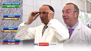 Howzat Nasser Hussain and Bumble put their umpire skills to the test [upl. by Agueda]