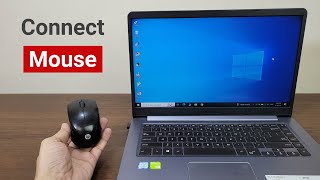 How to Connect a Wireless Mouse to Laptop [upl. by Attenna942]