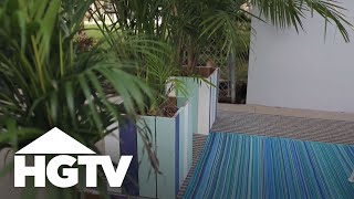 3 Outdoor Upgrades Under 50  HGTV [upl. by Cheston]