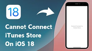 How to Fix Cannot Connect To iTunes Store On iPhone iOS 18 2024 [upl. by Cinomod]