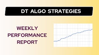 Weekly Performance Report  Algo Trading  Derive Trading [upl. by Atnovart]