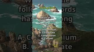 Spelling Time 506 spelling englishlearning englishvocabulary questions quiz [upl. by Esirehs167]