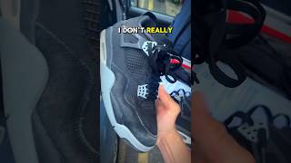 Black Canvas Jordan 4 Restoration [upl. by Cade]