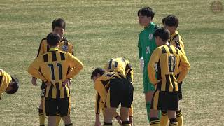 前橋育英ｖｓ桐生第一 後半 令和5年度群馬県高等学校サッカー新人大会 決勝 [upl. by Oraneg]