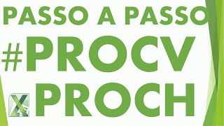 PROCV e PROCH Passo à Passo Sem complicação [upl. by Burton]