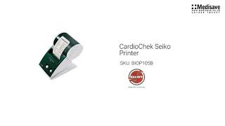 CardioChek Seiko Printer BIOP105B [upl. by Ylaek15]