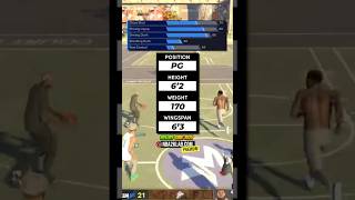 NBA 2K25 Best Point Guard Build Guide How to Make a 6’2 PG Build 2k25 nba2k25 2k [upl. by Meuser]