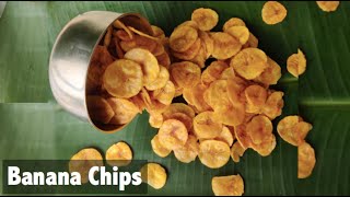 Banana Chips  Raw Banana Chips Recipe  Homemade Banana Chips  Jessys Cookbook [upl. by Jackelyn118]