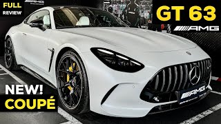 2024 MERCEDES AMG GT 63 NEW V8 Coupe BETTER Than 911 FULL InDepth Review Exterior Interior Sound [upl. by Neelahs614]