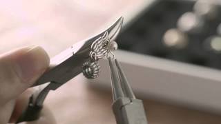 How Our Products Are Made Wirewrapping technique  Pandora [upl. by Htebazileyram929]