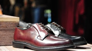 Shell Cordovan Pferdeleder von Horween Oxblood Shoes Zürich [upl. by Adrial]