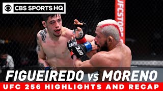 UFC 256 Recap Figueiredo and Moreno fight to a draw in an instant classic  CBS Sports HQ [upl. by Guinna387]