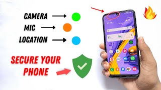 Secure Your PhoneFrom app Using MicCamera and Location  Access Dot App [upl. by Jairia841]