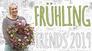 KOMM MIT MIR INS BLUMENPARADIES  DEKO TRENDS 2019 [upl. by Sayles]